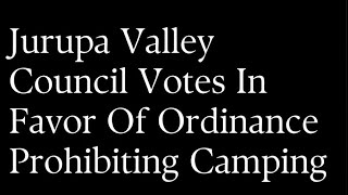 New Solutions for Homelessness in Jurupa Valley  Leslie Altamirano [upl. by Llenroc901]