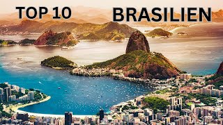 Top 10 Reiseziele Brasilien [upl. by Eirbua]