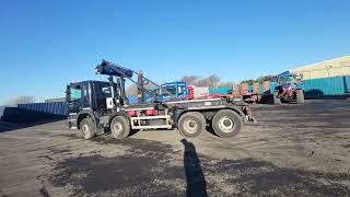 2016 Scania P370 8x4 Hook Loader Entered into Auction [upl. by Eiryk]