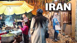 Fall Festival in Tehran Laleh Park  Walking in Enghelab Street  Yosef Abad Neighborhood [upl. by Haroppiz]