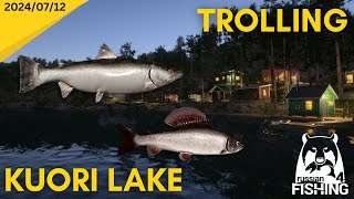 Trolling Kuori Lake Russian Fishing 4 [upl. by Gibby]