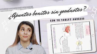 Apuntes digitales 📚 Fiinote ➡️ Alternativa a Goodnotes para Android 🤓 [upl. by Kessia]