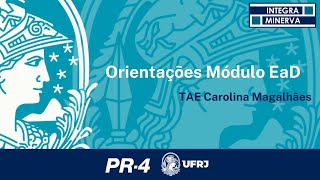 Orientações Modulo EaD [upl. by Cyrie]