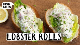 How To Make LOBSTER Rolls Recipe  Bart van Olphen [upl. by Udella]