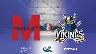 Mates v Vikings  Div 2  11th November  iceHQ Rec League ice hockey [upl. by Fenton]