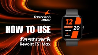 How to use Fastrack Revoltt FS1 Max [upl. by Hsemar117]