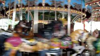 Hershey Park carousel without riders video [upl. by Eehsar]