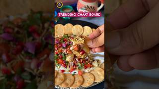 TRENDING CHAAT BOARD RECIPE FOR DIWALI  Chaat Platter Recipe  Dahi Papdi Chaat Recipe [upl. by Slaohcin]