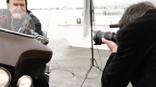 Making of Alain Morisod en Harley Davidson [upl. by Ahsenroc]