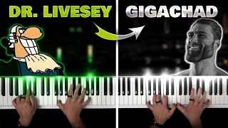 Dr Livesey vs Gigachad  PIANO BATTLE [upl. by Samson]