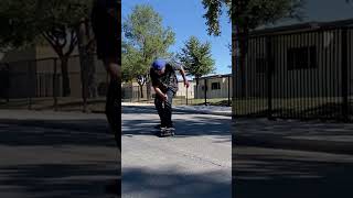 Clean roll away treflip skateboarding shorts sk8 360flip skate poser skater skatboard sweg [upl. by Yrek171]