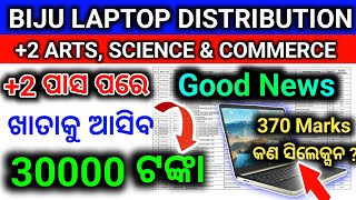 Good News  Biju Juba Sashaktikaran Laptop Distribution  30000 ଟଙ୍କା ଖାତାକୁ ଆସିବ State Scholarship [upl. by Alpert]