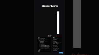 Sidebar Menu [upl. by Nehtiek57]