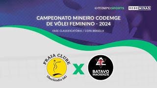 DENTIL PRAIA x BATAVO MACKENZIE  AO VIVO E COM IMAGENS  CAMPEONATO MINEIRO CODEMGE 2024 [upl. by Harbed994]