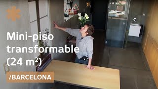 Un miniapartamento que se transforma en infinitos espacios [upl. by Reifel]