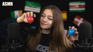 ASMR  WISPERING in DIFFERENT LANGUAGES 30 [upl. by Ennaear]