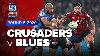 Super Rugby Aotearoa  Crusaders v Blues  Rd 5 Highlights [upl. by Adnov134]