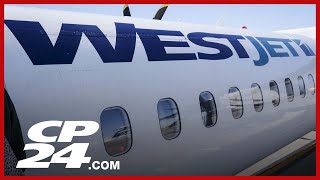 WestJet cancels some 40 flights in anticipation of strike by mechanics [upl. by Ynohta]