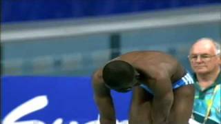 Eric Moussambani OLYMPIC 2000 SYDNEY SWIMMING HIGH QUALITY [upl. by Lamont]