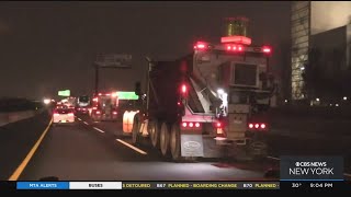 Snow Arrives At Jersey Shore As Noreaster Moves Into Area [upl. by Crysta]