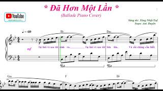 Đừng hỏi vì sao tôi sinh ra  Đã hơn một lần  sheet piano pdf [upl. by Llertac]