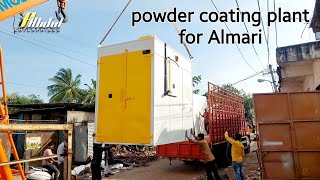 powder coating oven plant for Almari bhatti paint inquire 9194921771263 [upl. by Atiuqrahs460]