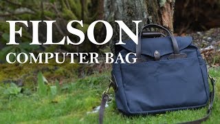 Filson Original Briefcase Review [upl. by Ilrahs]