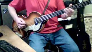 McCartney  Mrs Vandebilt Bass Cover  Hofner 62 Reissue [upl. by Taryne977]