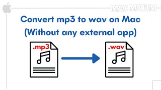 How to convert mp3 to wav on mac [upl. by Rosemare714]