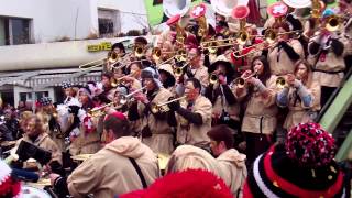 Guggemusig EN Bloosbälg Gelterkinden  Sissacher Fasnacht Platzkonzert 17022013 [upl. by Alcot]