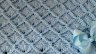 Crochet blankets Crochet the Bavarian stitch This is EASIER than you think [upl. by Elazaro]