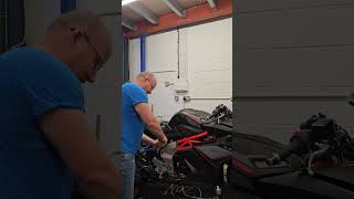 How to remove the main seat from a lexmoto LXR 125cc [upl. by Thordis]