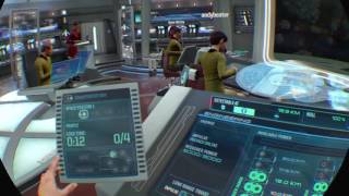 Star Trek Bridge Crew PS4 ProPSVR Near Transport Mishap [upl. by Dlnaod]