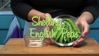 How to Shell English Peas [upl. by Adnarim]