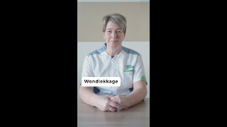 Wondverzorging bij wondlekkage [upl. by Mikkel]