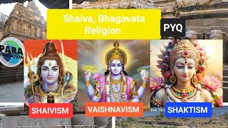 Shaivism Vaishnavism and Shaktism  Ancient history of India 🇮🇳 [upl. by Ellerret199]