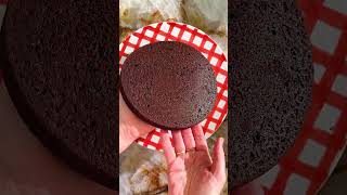 Next Level Chocolate layer Cake met Chocolade Tahin icing I Sofie Dumont shorts [upl. by Aiciram]