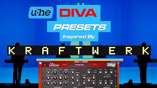 UHe DIVA KRAFTWERK Inspired PRESETS WerkStation Soundbank for DIVA 80 Sounds [upl. by Engle295]