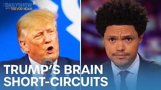 Trump Can’t Remember Who He Endorsed in the Ohio GOP Primary  The Daily Show [upl. by Ayotna753]