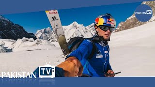 Polish daredevil skies down K2 mountain in world first [upl. by Anavoj797]