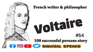 The French writer and philosopher Voltaire  work biography life amp struggle of Voltaire [upl. by Aiela]