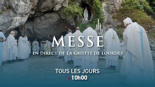 Messe à la Grotte de Lourdes  21032024 [upl. by Kilk]