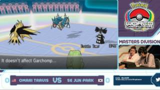 Pokemon World Championship 2014  Se Jun Park vs Omari Travis 1st  BASED GOD PACHIRISU [upl. by Esilanna476]