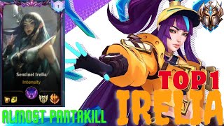 Wild Rift  IRELIA top 1 supreme best build and runes  wild rift gameplay [upl. by Akerdna915]