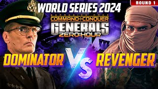 CampC Generals Zero Hour World Series 2024  DoMiNaToR vs REVENGER  Round 1 [upl. by Alysia]