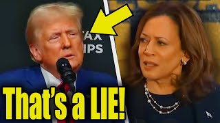 Trump BRUTALLY MOCKED By Kamala After DISASTER Speech [upl. by Clein]