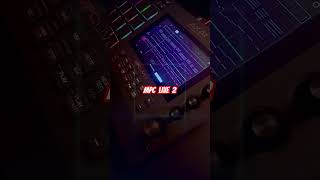 Akai MPC Live 2 Making a Beat SAMPLE [upl. by Nizam]