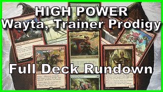 It’ll make you ENRAGE  Full Wayta Trainer Prodigy High Power EDH Deck Tech  Magic the Gathering [upl. by Nadler851]