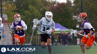 Hobart vs John Hopkins  2021 Fall Ball [upl. by Lilli]