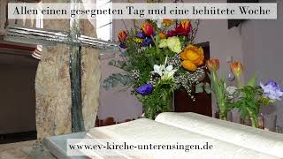 Gottesdienst 31122023 um 1700 Uhr  Michaelskirche Unterensingen [upl. by Radloff511]